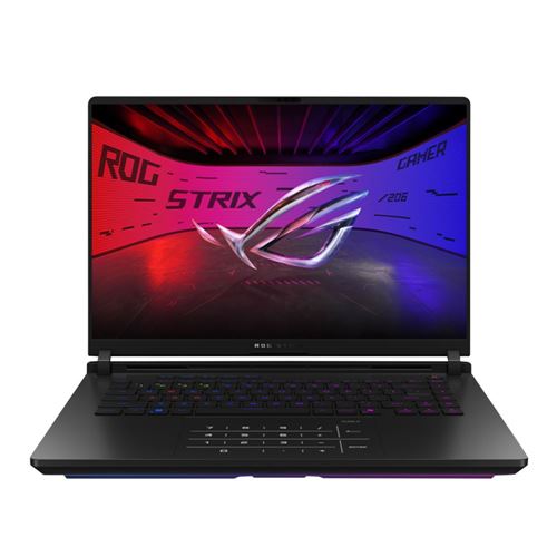 ASUS ROG Strix SCAR 16 G635LX-DS96 16" Gaming Laptop Computer - Off Black; Intel Core Ultra 9 275HX 2.1GHz Processor; NVIDIA GeForce RTX 5090 24GB GDDR7; 32GB DDR5-5600 RAM; 1TB Solid State Drive
