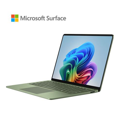 Microsoft Surface Laptop (8th Edition) 13.8" Computer - Jade; Snapdragon X2 Elite Processor; 16GB LPDDR5x RAM; 512GB Solid State Drive; Qualcomm Adreno Integrated Graphics