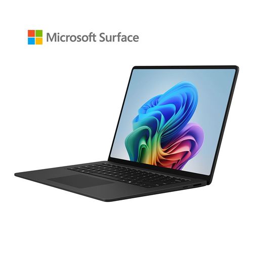 Microsoft Surface Laptop (8th Edition) 15" Computer - Black; Snapdragon X2 Elite Processor; 16GB LPDDR5x RAM; 1TB Solid State Drive; Qualcomm Adreno GPU