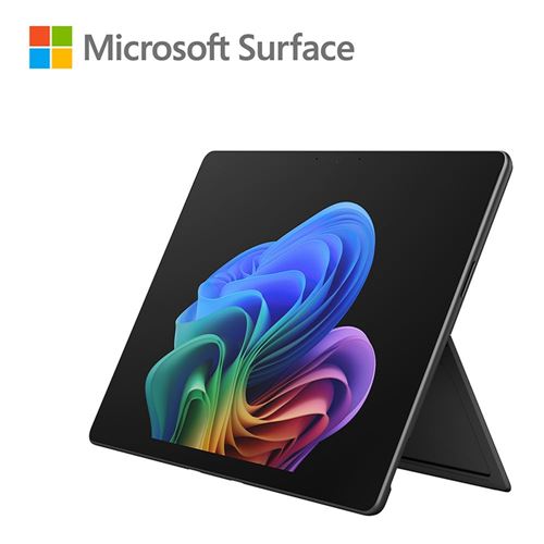 Microsoft Surface Pro (12th Edition) 13" 2-in-1 Laptop Computer - Black; Snapdragon X2 Plus Processor; 16GB RAM; 512GB Solid State Drive; Qualcomm Adreno GPU