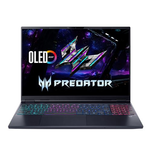 Acer Predator Helios Neo 16 AI 16" Gaming Laptop Computer - Abyssal Black; Intel Core Ultra 9 290HX Plus 1.8GHz Processor; NVIDIA GeForce RTX 5080 16GB GDDR7; 32GB DDR5-6400 RAM; 1TB Solid State Drive