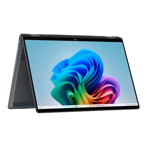 HP OmniBook X Flip 2-in-1 Laptop Computer - Atmospheric Blue; Intel Core Ultra 5 226V 2.1GHz Processor; 16GB LPDDR5x-8533 Onboard RAM; 512GB Solid State Drive; Intel Arc 130V Graphics