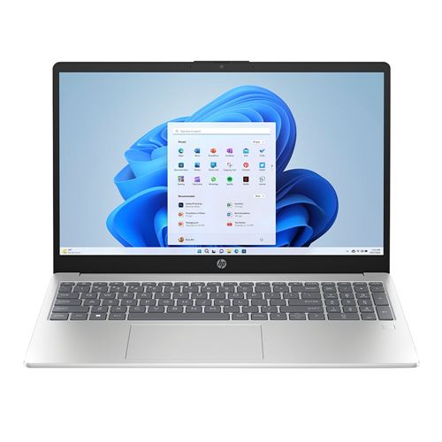 HP 15-fd0153wm 15.6" Laptop Computer (Refurbished); Intel Core i5 13th Gen 1334U 1.3GHz Processor; 8GB DDR4-3200 RAM; 512GB Solid State Drive; Intel Graphics