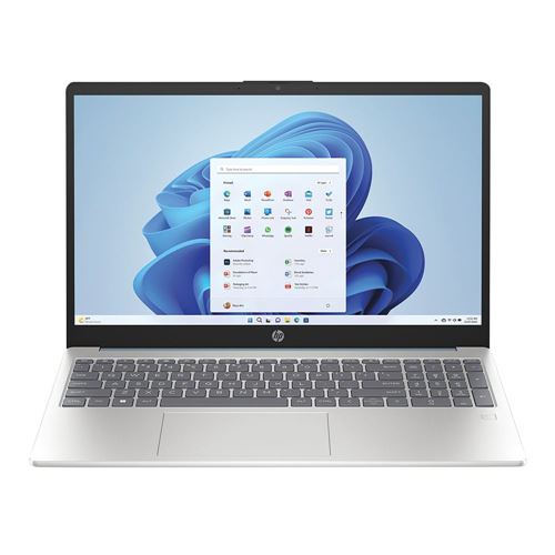 HP 15-fc0722ds 15.6" Laptop Computer (Refurbished) - Moonlight Blue; AMD Ryzen 7 5825U 2.0GHz Processor; 16GB DDR4-3200 RAM; 512GB Solid State Drive; AMD Radeon Graphics