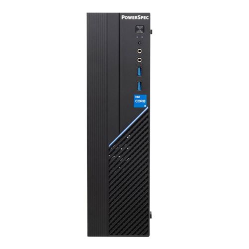 PowerSpec B687 Desktop Computer; Intel Core i5 14th Gen 14400 1.8GHz Processor; 16GB DDR4-2666 RAM; 500GB Solid State Drive; Intel UHD Graphics 730