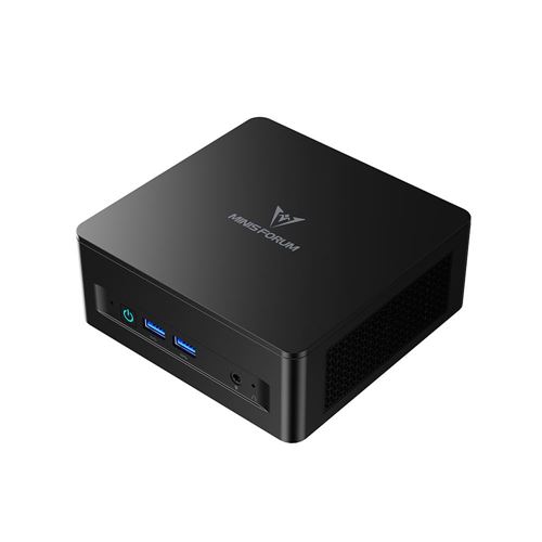 Minisforum UM760 Slim MFF Mini PC; AMD Ryzen 5 7640HS 4.3GHz Processor; 16GB DDR5-4800 RAM; 1TB Solid State Drive; AMD Radeon 760M Graphics