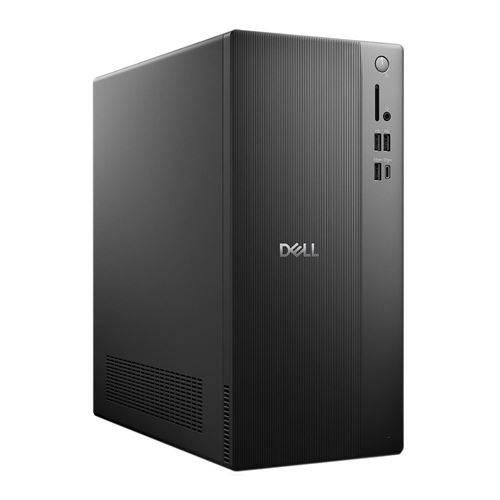 Dell Tower ECT1250 Desktop Computer; Intel Core Ultra 7 265 1.8GHz Processor; 16GB DDR5-5600 RAM; 1TB Solid State Drive; Intel UHD Graphics