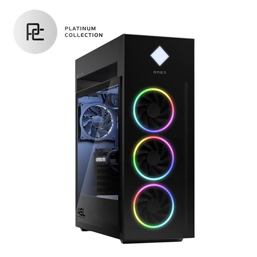 HP OMEN 45L GT22-3090 Gaming PC Platinum Collection; Intel Core Ultra 9 285K 3.2GHz Processor; NVIDIA GeForce RTX 5090 32GB GDDR7; Kingston FURY 64GB DDR5-5600 XMP RGB Heatsink RAM; 2TB Solid State Drive