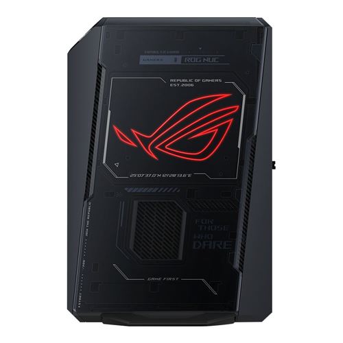 ASUS ROG NUC (2025) RNUC15JNK9X28AAU Mini Gaming PC; Intel Core Ultra 9 275HX 2.1GHz Processor; NVIDIA GeForce RTX 5080 16GB GDDR7; 32GB DDR5-6400 RAM; 2TB Solid State Drive