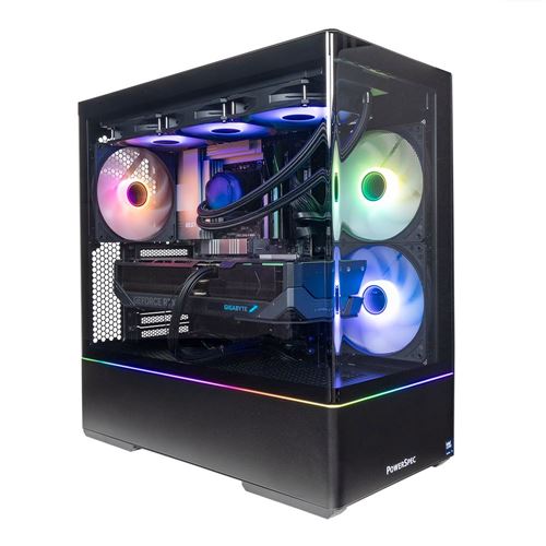 PowerSpec G485 Gaming PC; Intel Core Ultra 9 285K 3.2GHz Processor; NVIDIA GeForce RTX 5090 32GB GDDR7; 64GB DDR5-6000 RAM; 2TB Solid State Drive