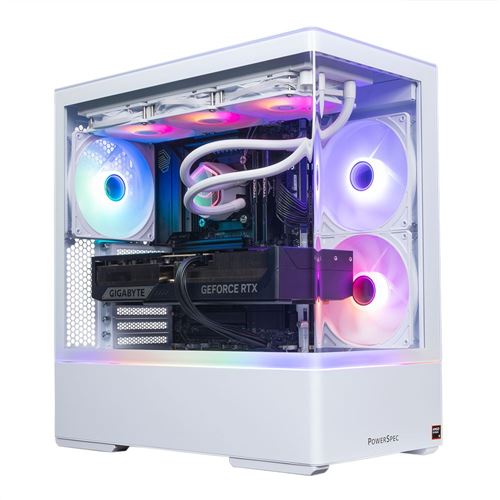 PowerSpec G914 Gaming PC; AMD Ryzen 9 9950X3D 4.3GHz Processor; NVIDIA GeForce RTX 5090 32GB GDDR7; 64GB DDR5-6000 RAM; 2TB Solid State Drive