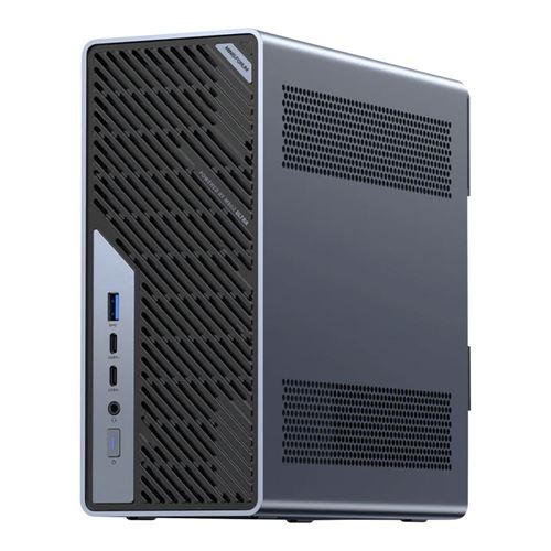 Minisforum MS-02 Ultra 285HX Mini Workstation; Intel Core Ultra 9 285HX 2.1GHz Processor; 32GB DDR5-4800 RAM; 1TB Solid State Drive; Intel Graphics