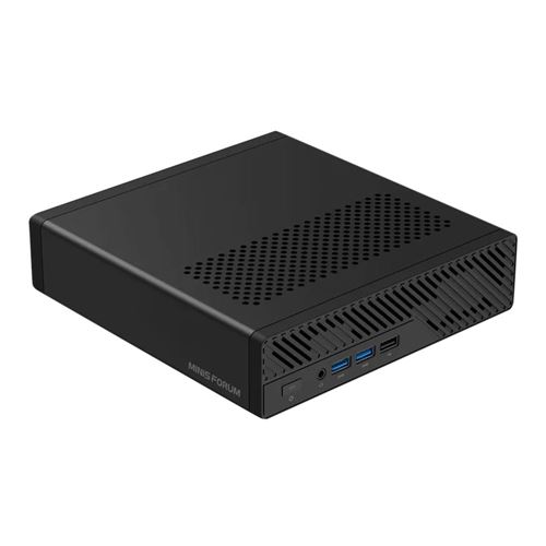 Minisforum MS-A2-US Mini Workstation; AMD Ryzen 9 9955HX 2.5GHz Processor; 64GB DDR5-5600 RAM; 1TB Solid State Drive; AMD Radeon 610M Graphics