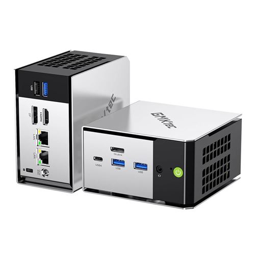 GMKtec NucBox M8 Mini PC; AMD Ryzen 5 PRO 6650H 3.3GHz Processor; 16GB LPDDR5-6400 Onboard RAM; 512GB Solid State Drive; AMD Radeon 660M Graphics