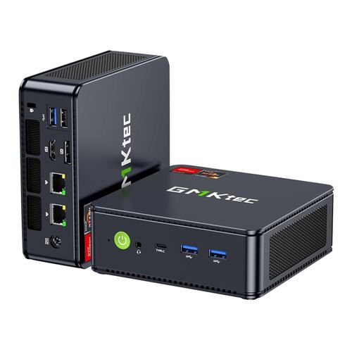 GMKtec NucBox M5 Ultra Mini PC; AMD Ryzen 7 7730U 2.0GHz Processor; 32GB DDR4-3200 RAM; 1TB Solid State Drive; AMD Radeon Graphics
