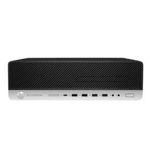 HP EliteDesk 800 G4 SFF Desktop Computer (Refurbished); Intel Core i5 8th Gen 8400 2.8GHz Processor; 16GB RAM; 1TB Solid State Drive; Intel UHD Graphics 630