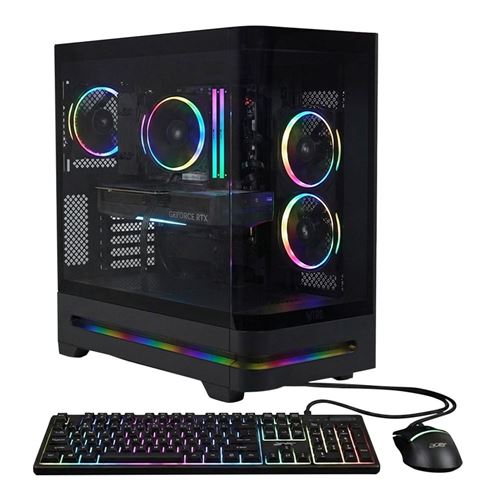Acer Nitro 85 N85-600-UR35 Gaming PC; Intel Core Ultra 7 265F 1.8GHz Processor; NVIDIA GeForce RTX 5070 12GB GDDR7; 16GB DDR5 RAM; 1TB Solid State Drive