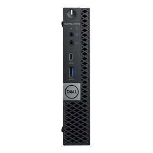 Dell OptiPlex 7070 Desktop Computer (Refurbished); Intel Core i7 9th Gen 9700T 2.0GHz Processor; 32GB RAM; 512GB Solid State Drive; Intel UHD Graphics 630