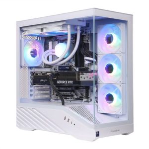 PowerSpec G459 Gaming PC; Intel Core Ultra 7 270K Plus 3.2GHz Processor; NVIDIA GeForce RTX 5070 Ti 16GB GDDR7; 32GB DDR5-6000 RAM; 2TB Solid State Drive