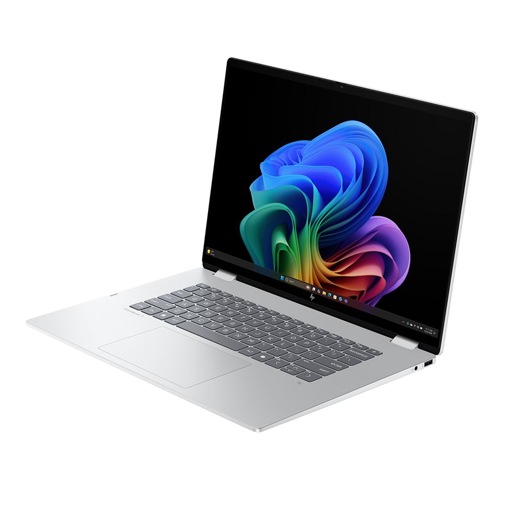 HP OmniBook 7 Flip Next Gen AI 16-au0017st 16" Laptop Computer - Glacier Silver Aluminum Intel Core Ultra 7 258V 2.2GHz Processor; 32GB LPDDR5x-8533 Onboard RAM; 1TB Solid State Drive; Intel Arc 140V Graphics (3 Year HP Warranty Included)