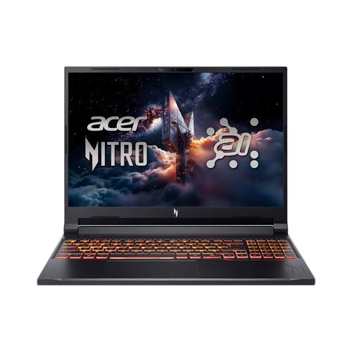 Acer Nitro V 16 AI Copilot+ PC ANV16-61-R8UE 16" Gaming Laptop Computer - Shale Black;  AMD Ryzen AI 7 350 2.0GHz Processor;  NVIDIA GeForce RTX 5060 8GB GDDR7;  16GB DDR5-5600 RAM;  1TB Solid State Drive
