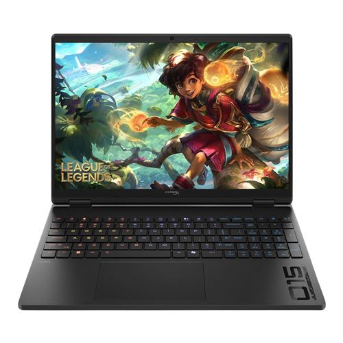 HP HyperX OMEN 15 15-gb0209nr 15.3" Gaming Laptop Computer - Shadow Black;  AMD Ryzen 9 8940HX 2.4GHz Processor;  NVIDIA GeForce RTX 5070 8GB GDDR7;  32GB DDR5-5200 RAM;  1TB Solid State Drive