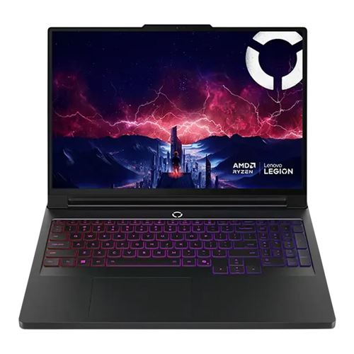 Lenovo Legion Pro 7 16AFR10H 16" Gaming Laptop Computer - Eclipse Black;  AMD Ryzen 9 9955HX3D 2.5GHz Processor;  NVIDIA GeForce RTX 5080 16GB GDDR7;  32GB DDR5-5600 RAM;  1TB Solid State Drive