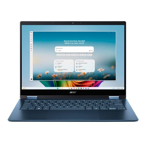 Acer Swift Spin 14 AI Copilot+ PC 14" Laptop Computer - Cobalt Blue;  Snapdragon X2 Elite Processor;  16GB LPDDR5x-7467 Onboard RAM;  512GB Solid State Drive;  Qualcomm Adreno Graphics