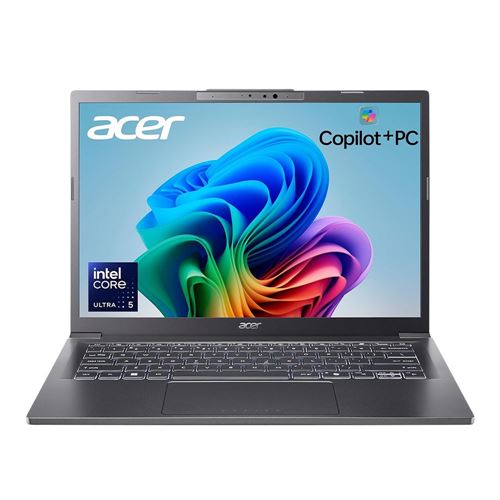 Acer Aspire 14" Laptop Computer - Steel Gray;  Intel Core Ultra 7 258V 2.2GHz Processor;  32GB RAM;  1TB Solid State Drive;  Intel Arc 140V Graphics