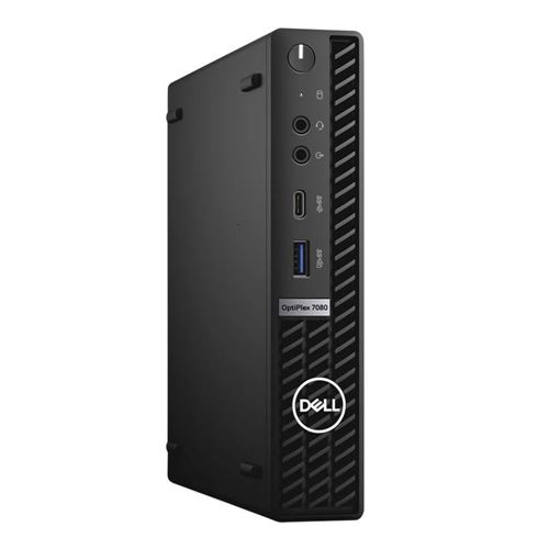 Dell OptiPlex 7080 MFF Desktop Computer (Refurbished); Intel Core i5 Processor; 16GB RAM; 512GB Solid State Drive; Intel UHD Graphics 630