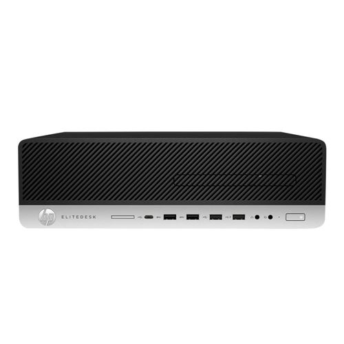 HP EliteDesk 800 G4 SFF Desktop Computer (Refurbished); Intel Core i5 8th Gen 8400 2.8GHz Processor; 16GB RAM; 1TB Solid State Drive; Intel UHD Graphics 630