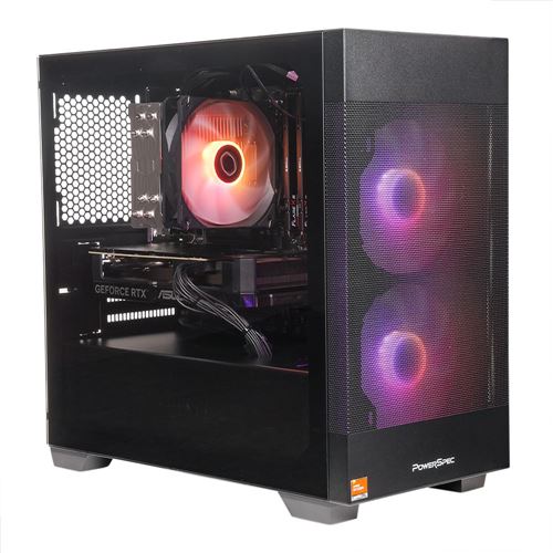 PowerSpec G740 Gaming PC;  AMD Ryzen 7 7700X 4.5GHz Processor;  NVIDIA GeForce RTX 5060 Ti 16GB GDDR6;  32GB DDR5-6000 RAM;  1TB Solid State Drive